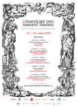 Litomyšlské dny barokní tradice - plakát